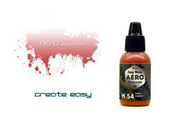 Pacific88: Краска акриловая Aero Easy Metal M-54 "Медь" (18 мл.)