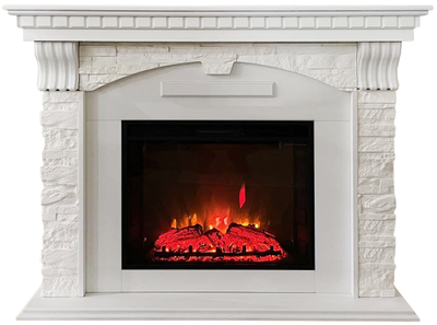 Электрокамин Дублин WT М2 с очагом Sparta 25.5 LED