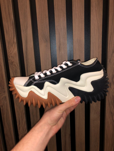 Кеды Converse Run Star Motion черные низкие на высокой платформе 172985c