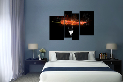 Модульная картина "Острый на вкус"