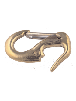 Карабин стаксельный Bainbridge B702 55x9мм из бронзы