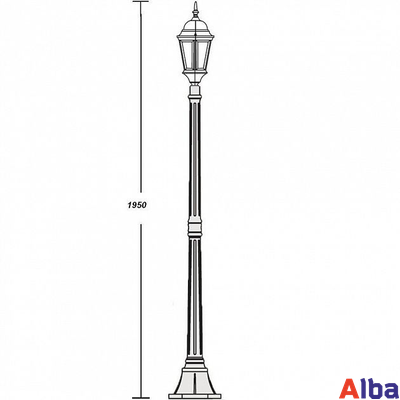 Astoria-2 91408 ov Парковый светильник