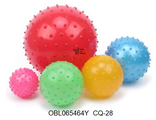 Мяч пластизоль 22см. (артикул 28)