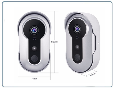 Автономная WiFi вызывная панель - видеодомофон с DVR. HD 960p