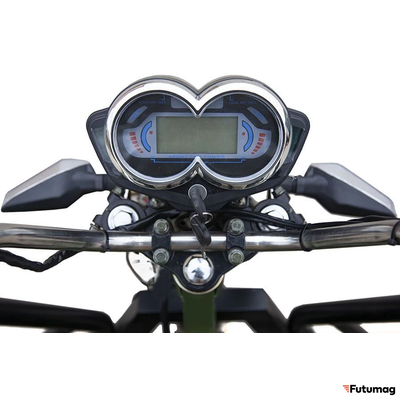 Грузовой электротрицикл Rutrike D4 NEXT 1800 72V1500W зеленый