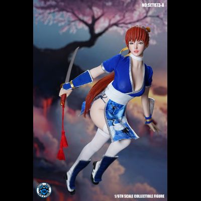 Касуми (серия "Dead or Alive") - КОЛЛЕКЦИОННАЯ ФИГУРКА 1/6 Cosplay Series - Sexy Ninja (SET073A + S10D) - SUPER DUCK