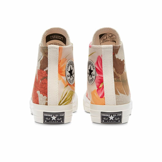 Кеды Converse Chuck Taylor 70 Tropical Shirt высокие с цветочками