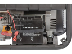 Бензиновый генератор DENZEL PS 55 EA, 5,5 кВт, 230В, электростартер, 25л 946874