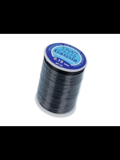 Мононить Gamma 0.15 мм, 250м/уп. цвет черный