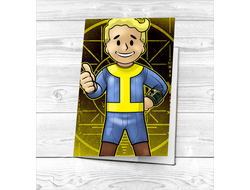 Обложка на паспорт Fallout, Фоллаут №3