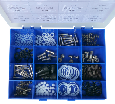 Набор запасных частей в боксе для краскопультов Walcom SLIM 90139