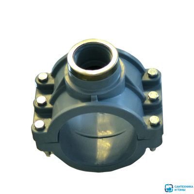 Хомут-врезка 110х 1 1/2 ПЭ UNIDELTA