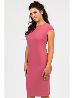 Платье - футляр  ПЛ 5202 розовый