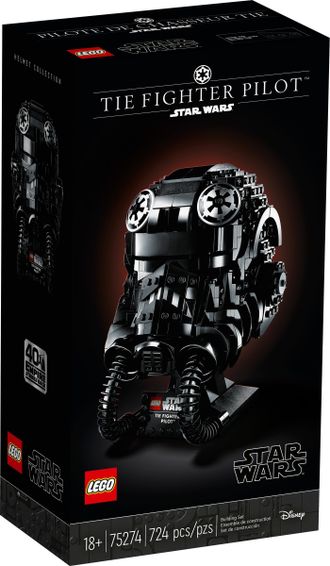 # 75274 Шлем Пилота Истребителя СИД / TIE Fighter Pilot Helmet