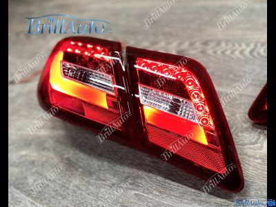 Стопы Toyota Camry 40 светодиодные красные-белые