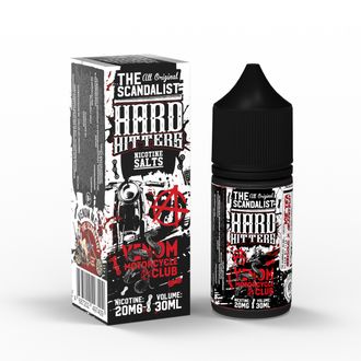 THE SCANDALIST HARDHITTERS SALT (STRONG) 30ml - VENOM MOTORCYCLE CLUB (ХОЛОДНЫЙ ЧАЙ С ГИБИСКУСОМ И ГРЕЙПФРУТОМ)