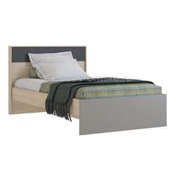 ОМ133 Кровать "Тиволи" (1200). Размер: 1288*1000*2074. Спальная зона: 1200*2000