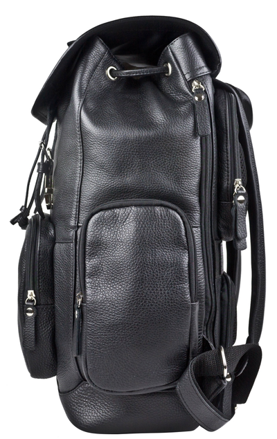 Кожаный рюкзак Vetralla black (арт. 3101-01)