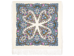 Павловопосадский платок УТРЕННИЕ ГРЕЗЫ 1960-2