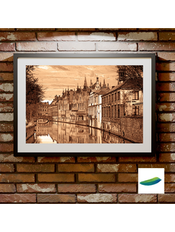 Постер  «В Брюгге». Коллекция «Города Европы».