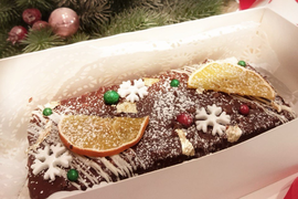 Рождественский  кекс «Штоллен» на роме и коньяке