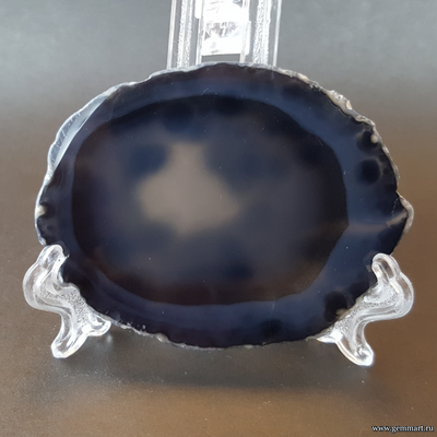 Агат — полированная пластина №2 65*50*5 мм