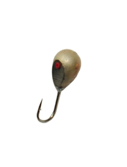 Мормышка Тульская КАПЛЯ d-2,5 Серебро (вес 0,22гр.)(уп-ка 5шт.)