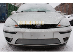 Защита радиатора Ford Focus I рестайлинг 2003-2005 chrome