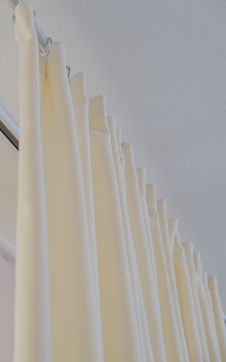 Шторы сливочные