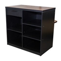 (ЭКС0400) Прилавок рабочий "EXCLUSIVE" с ящиком и 5-ю полками