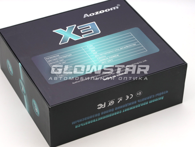 Билед модули Aozoom X3 2024 3.0 дюйма, 2 чипа, 5500K, 12V, 70W/79W, крепление 3R (комплект, 2шт)