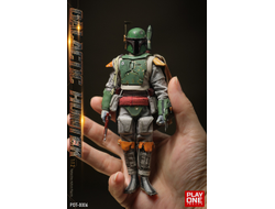 Боба Фетт (Звездные Войны, Star Wars: The Empire strikes back) - Коллекционная фигурка 1/12 SCALE Galactic Hunter (POT-0006) - Play One twelve
