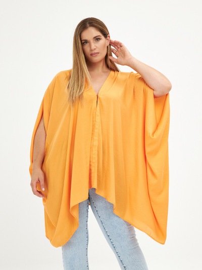 Туника, цвет папайя