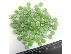 0326 Кондитер. посыпки сах. декор. ПЕРЛАМУТР Зеленая "Конфетти" 5мм