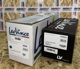 Глушитель + Декат LEOVINCE 15408CU & 8088