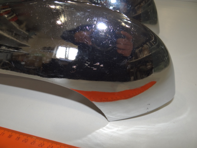 Боковые части заднего бампера Газ 24 02