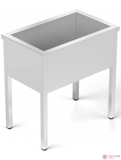 Ванна котломоечная ВКМ-1000/600/850-п