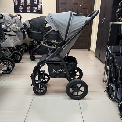 Детская коляска BUBAGO CROSS AIR Серый