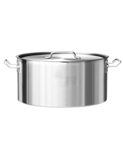 Кастрюля с крышкой 35 л, нержавеющая сталь
