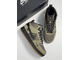 Nike Air Force 1 Mid Green Black Зимние