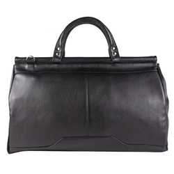 Кожаный саквояж Altamura black (арт. 4025-01)