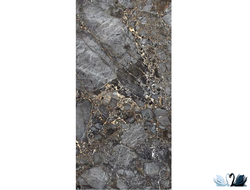 Керамогранит Staro Palacio Canyon Black 60х120 см под мрамор купить в магазине Marysя Краснодар