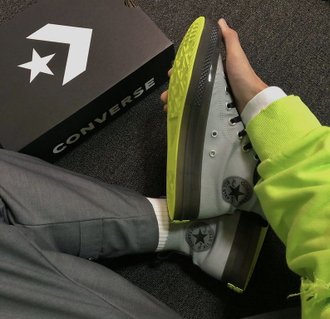 Кеды Converse Chuck Taylor All Star Cx Ash Lemon высокие