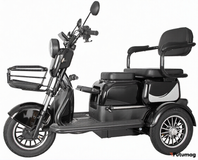 Электроскутер IKINGI SIBTRIKE 1000W 60V25Ah черный