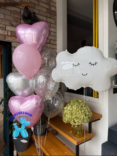 Набор шаров на выписку девочки &quot;Папина радость&quot;