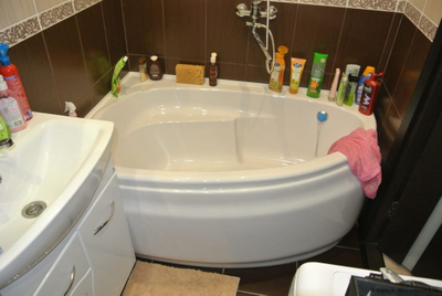 Акриловая ванна Cersanit Joanna 150х95 левая