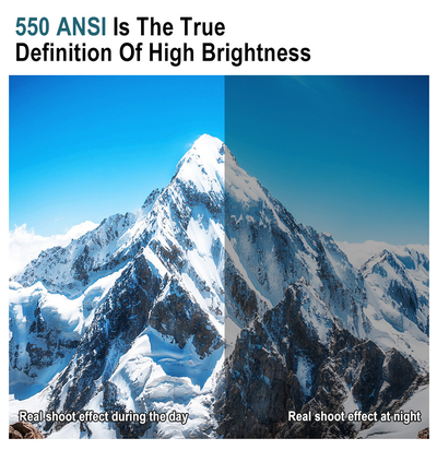 Видеопроектор Everycom H6 MAX, Андроид 12.0, память 2/32 Gb, 550 ANSI люменов