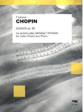 Chopin, Frédéric Sonata op.65 for Violoncello (Viola) and piano Paderewski, Ignacy J., ed