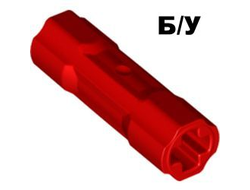 ! Б/У - Technic, Axle Connector 3L, Red (26287 / 6153686 / 6273211) - Б/У