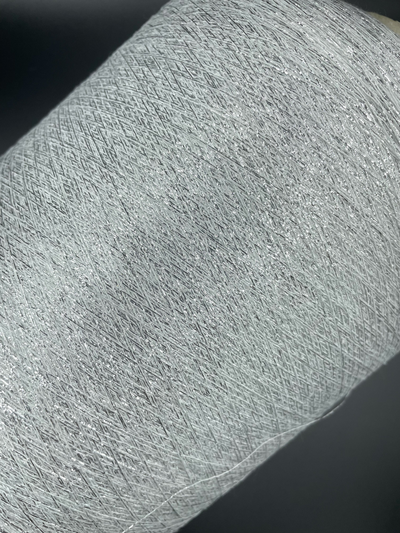 TORCITURA di DOMASO BACH LUREX  люрекс 1/ 34000 65% ВИСКОЗА 35% PL  серебро (50 грамм, 1700 метров)